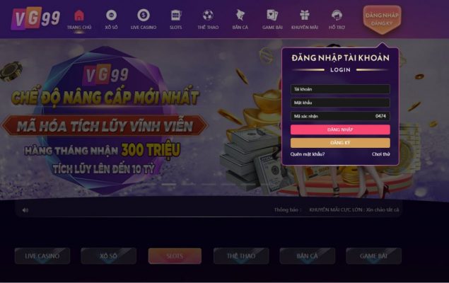 Hình thức cá cược VG99