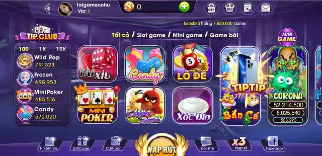 Game bài tại Tip68 Club